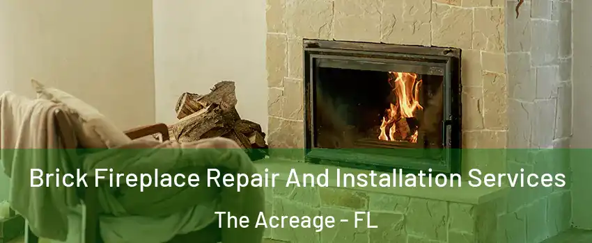 Brick Fireplace Repair And Installation Services The Acreage - FL