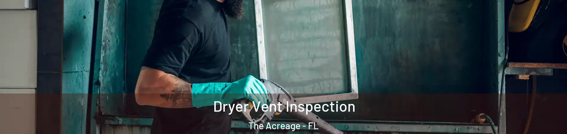  Dryer Vent Inspection The Acreage - FL