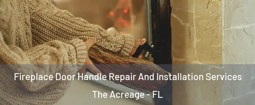  Fireplace Door Handle Repair And Installation Services The Acreage - FL