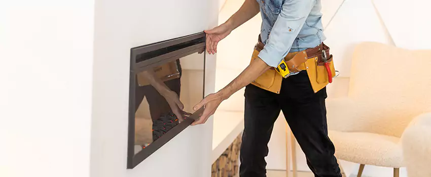 Metal Fireplace Installation in The Acreage, Florida