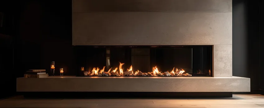 Gas Fireplace Ember Bed Design Services in The Acreage, Florida