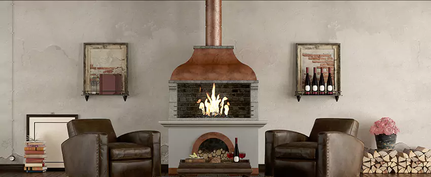 Thelin Hearth Products Providence Pellet Insert Fireplace Installation in The Acreage, FL