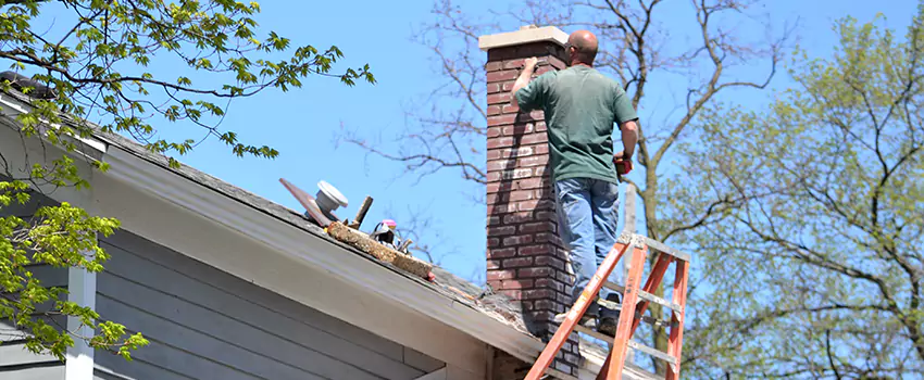 Vinyl and PVC Chimney Flashing Installation in The Acreage, FL