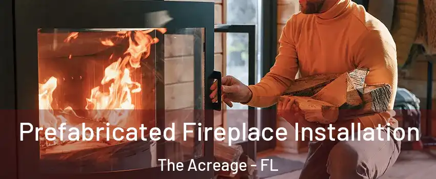  Prefabricated Fireplace Installation The Acreage - FL